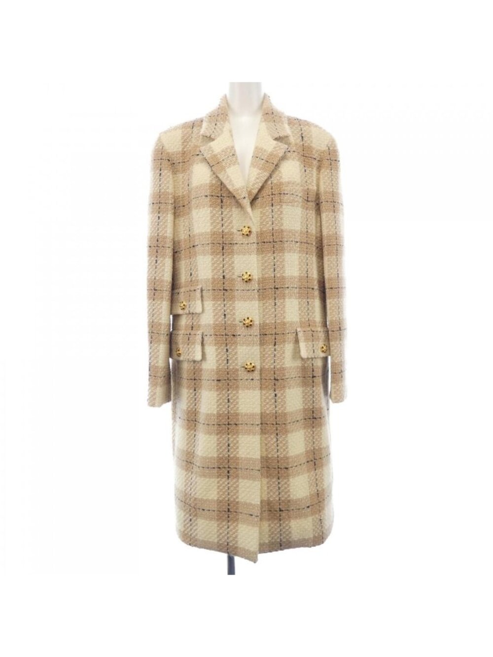 Chanel Vintage Coat Beige